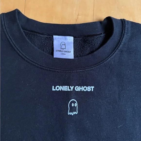 Lonely Ghost Text Me When You Get Home Crewneck - Picture 2 of 3